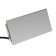 Block Roset into the table, sliding cover, 10a, 2 sockets, 2xusb, 2a, wire 1.8 m, silver.