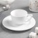 Coffee steam porcelain Wilmax "Julia Vysotskaya", 2 items: a cup 50 ml, saucer, white color