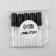 A bottle for storage, with a spray, 5 ml, packing - 5 pcs, black color