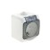 Sketch "Study" Sche PA16-044V, 16 A, single, external, with salary, white color