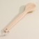Massage brush for the body of the share, with a pen, natural bristles