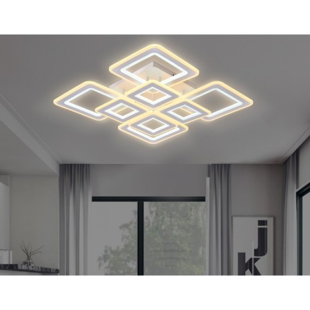 LED ceiling LED with Ambrella Light, Original, FA868, 8XLED, 200 W, 20700LUM, 3000-6400K, white color, white-3