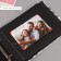 Photo album 25 sheets (corners+rings) "Snake leather" silver 19x27x3 cm