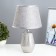 Barie table lamp E14 40W chrome 22.5x22.5x35 cm Risalux