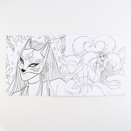 Раскраска-антистресс «Мир Аниме»-3