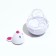 Nevali toy "Mouse" with a compartment for treats (treats up to 1 cm), 4.7 x 6.5 cm, white