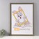 Photo frame Plastic "Babylon" 50x70 cm, olive