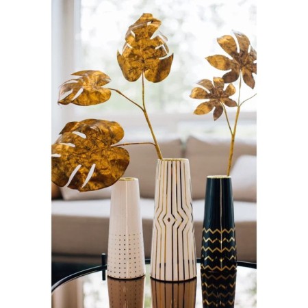 Artificial plant "chestnut", height 66 cm, deep copper color-2