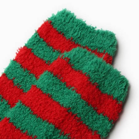 Women's socks, red/green color, size 36-40-1