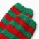 Women's socks, red/green color, size 36-40