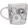 Set, a mug for coloring, 250 ml, blue tractor