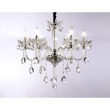 Suspicious classic chandelier with crystal Ambrella Light, Classic, TR4900, 6HE14, Color Chrome