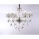 Suspicious classic chandelier with crystal Ambrella Light, Classic, TR4900, 6HE14, Color Chrome