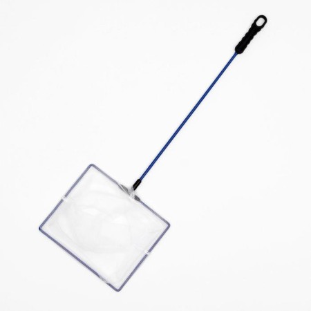 Aquarium net 15 cm, blue-1