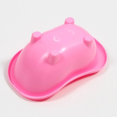 Bath for hamsters, 15.5 x 8.5 cm, pink-3