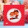 Chocolate postcard "I love you", 4*5 g