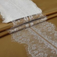 Lace cilia, 195 mm × 3 ± 0.5 m, white color