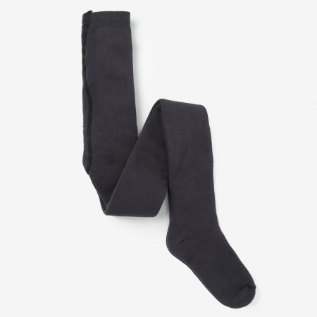 Pantyhose baby terry, dark gray color, height 134-140 cm
