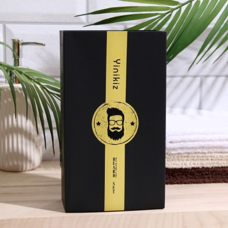 Male professional set for beard and mustache