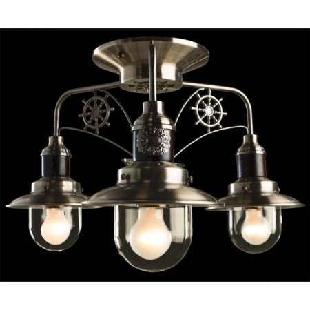 Люстра A4524PL-3AB Sailor 3x60W E27, 60x60x34 см-1