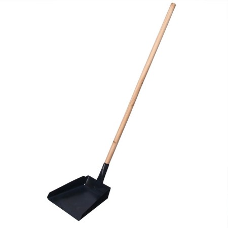 Hotail scoop, 19 × 19 × 5 cm, metal, wooden stalk 80 cm