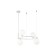 Suspended lamp Maytoni Mod013PL-04W, 4XG9, 25W, 39x43.5x184 cm, white color