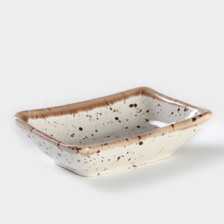 Porcelain sauce for soy sauce Punto Bianca, 50 ml, 9.5 × 7 cm