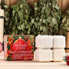 Salt bricket set in a box of 4 pcs 