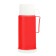 Thermos with a glass flask "Classic" with 1 mug and 1 cup, 1 l, 13 x 29 cm, red