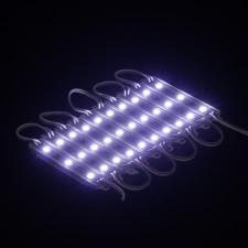 Salon LED backlight, 3 LED, 9x1.1 cm, 12 V, IP68, adhesive base, white light