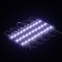 Salon LED backlight, 3 LED, 9x1.1 cm, 12 V, IP68, adhesive base, white light