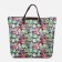 Lightning bag, folding, green color