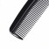 Combination of combs, 2 items, black color