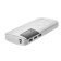 Luazon external battery PB-05, 6000 mAh, 3xUSB, 2 A, display, flashlight, white