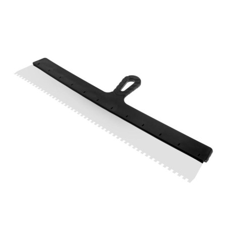 Rolling spatula, 600 mm, tooth 6 mm, stainless steel