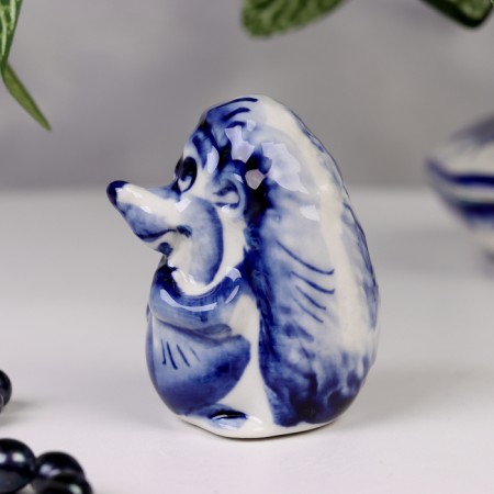 Souvenir "Hedgehog Fima", Gzhel-1