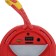 Portable column Booms350, 7 watts, 1200 mAh, backlight, Micro SD, red