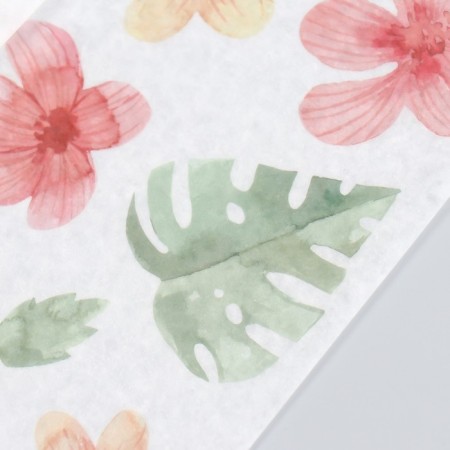 Stickers "Tropical mood" set 3 sheets 10x20 cm-1