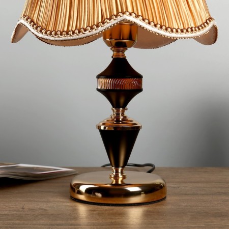 Highway lamp "Amanda" 1x40W E27 220V gold-black 25x25x39 cm Risalux-4