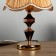 Highway lamp "Amanda" 1x40W E27 220V gold-black 25x25x39 cm Risalux