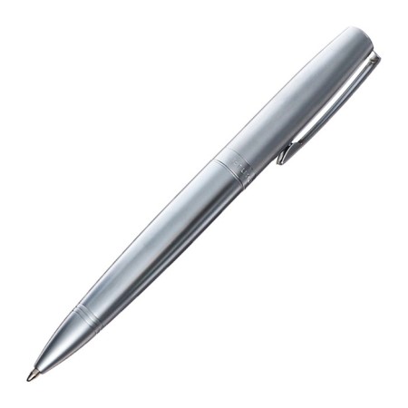 Switching handle, 1.0 mm, BrunovisConti sorrento, blue rod, metal case silver-1