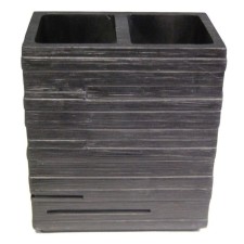Cup for salary brick brick, black color