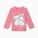 Longslit for the girl, dark pink color, height 92 cm