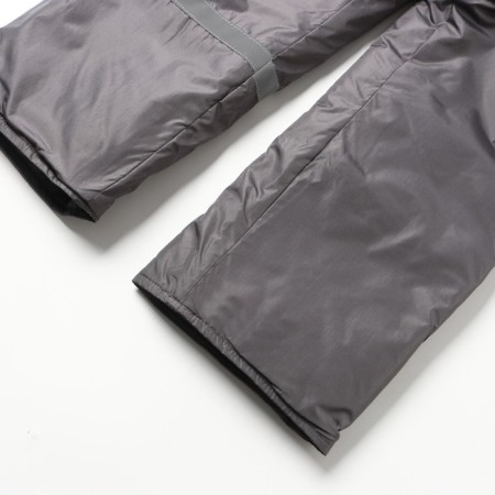 Pants are children insulated, graphite color, height 104 cm-2
