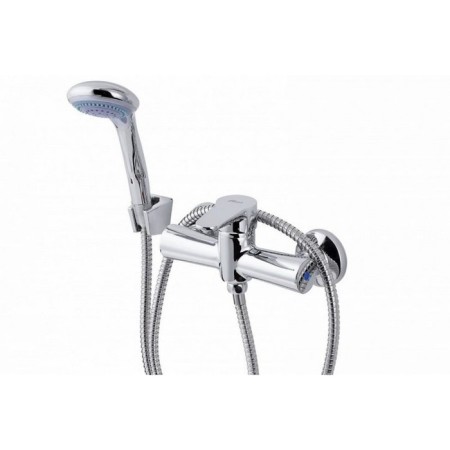 Shower mixer Fauzt FZS-241-B101, single-leaf, without spout, watering can, chrome-1