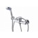 Shower mixer Fauzt FZS-241-B101, single-leaf, without spout, watering can, chrome