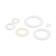 Set of gaskets Masterprof Isa. 131417 "Plumber" No. 3+, PVC, transparent