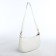 Bag Baget with a zipper, white color