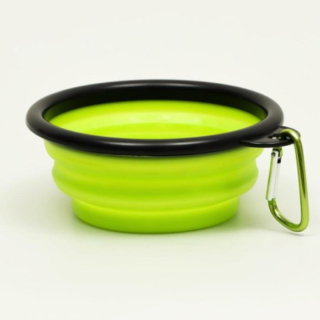 Folding bowl, green, 250 ml, 11 cm-3