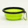 Folding bowl, green, 250 ml, 11 cm